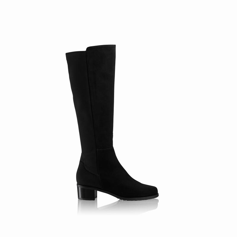 Russell & Bromley Demi Knee Length Stretch Boots Women's Black [DEL9047YY]